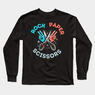 Rock Paper Scissors Long Sleeve T-Shirt